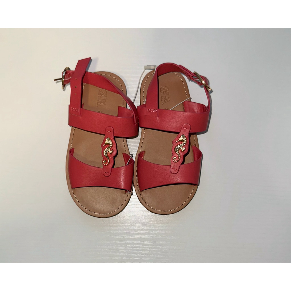 Zara Baby Detail Sandals Size 8US 24 EU - Picture 6 of 6